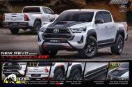 Bộ phụ kiện cho xe Toyota Hilux 2021